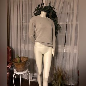 Pacsun white/eggshell small knit sweater